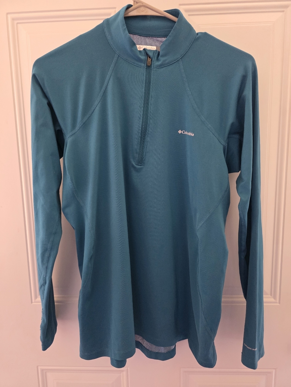 Columbia Dark Teal Active Pullover with Logo -Women's XL